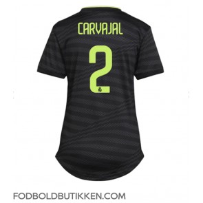 Real Madrid Daniel Carvajal #2 Tredjetrøje Dame 2022-23 Kortærmet